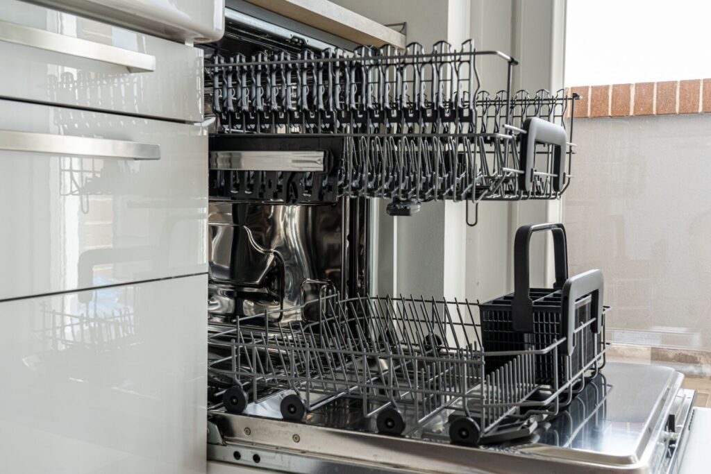 how to install a commercial dishwasher