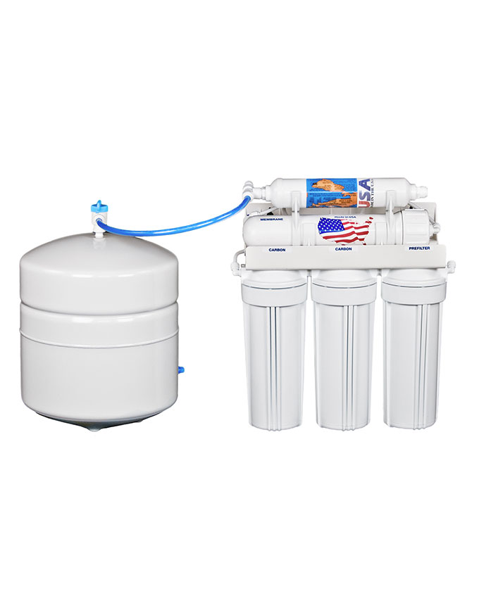 How does a reverse osmosis water filter work