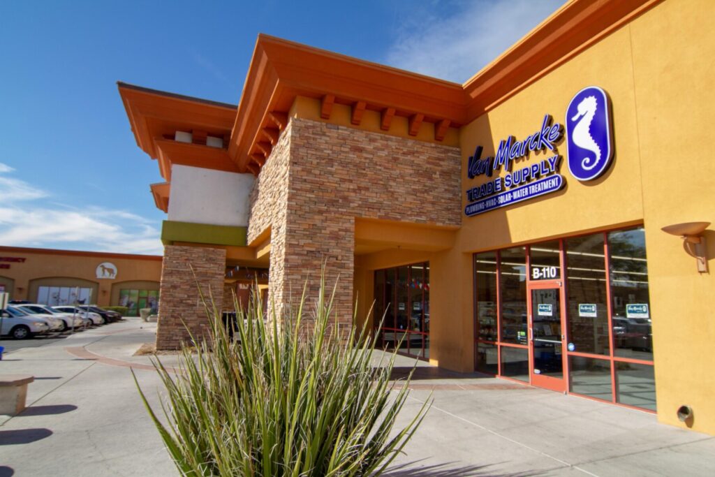 Can you compare Van Marcke Plumbing Supply with other plumbing suppliers nearby